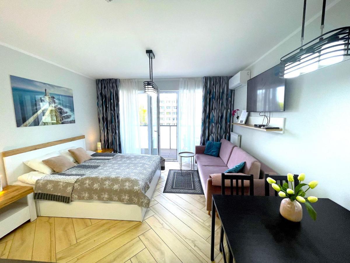 Apartment Superior Baltic With Terrace - Pool, Saunas, Jacuzzi, Fitness, Salzgrotte Kolobrzeg Exterior photo