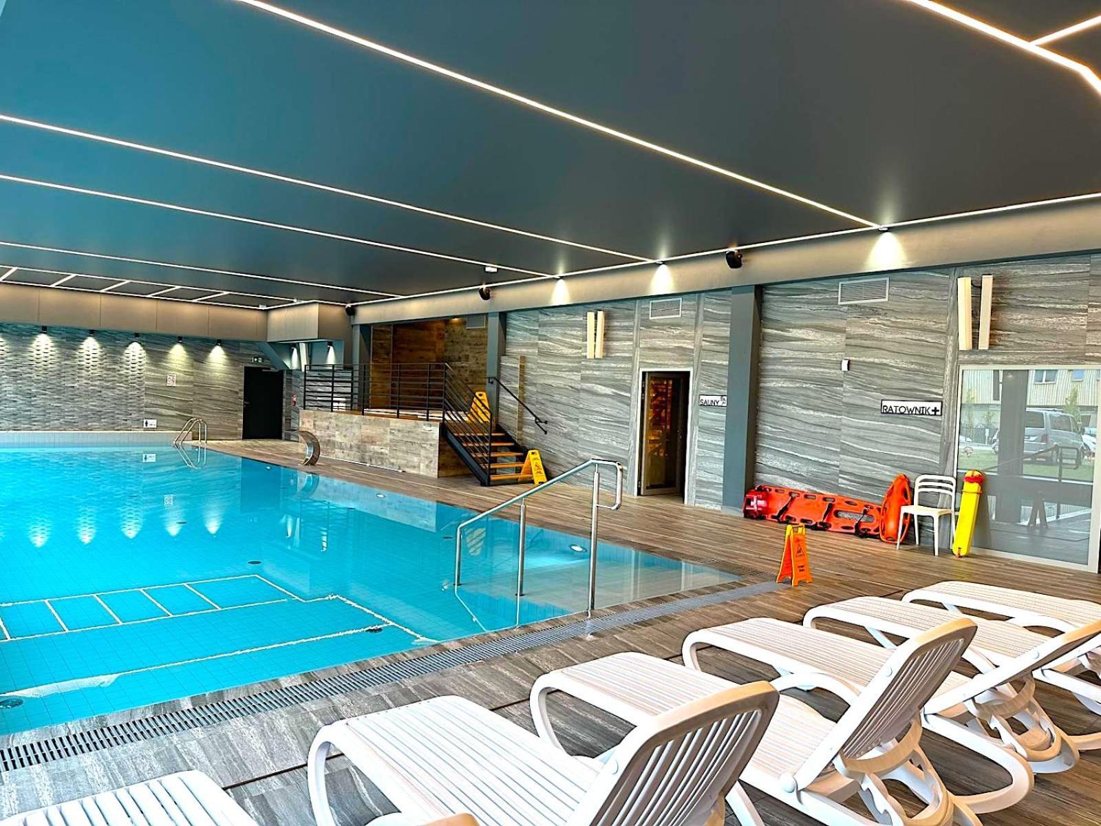Apartment Superior Baltic With Terrace - Pool, Saunas, Jacuzzi, Fitness, Salzgrotte Kolobrzeg Exterior photo